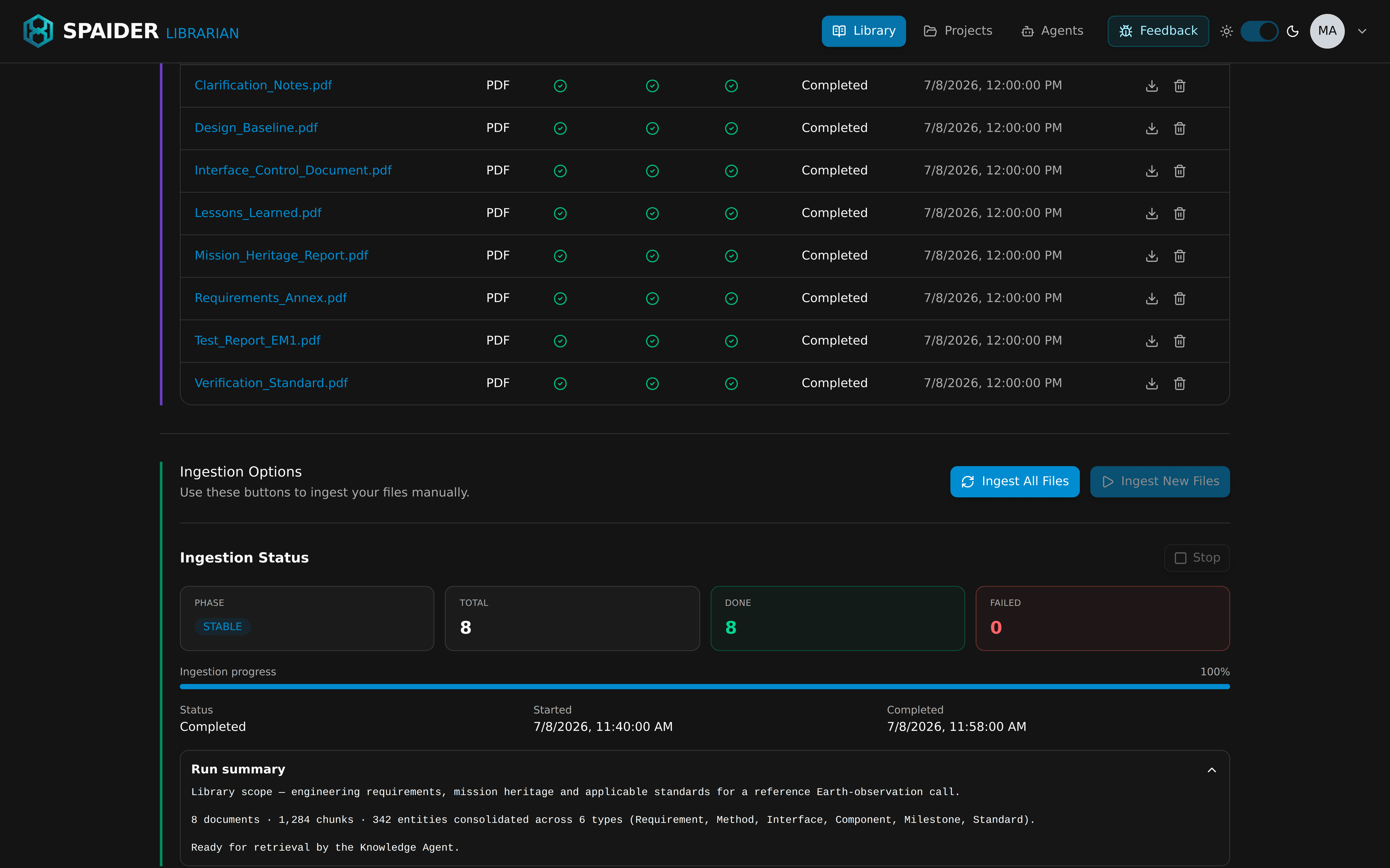 Curate your knowledge base.